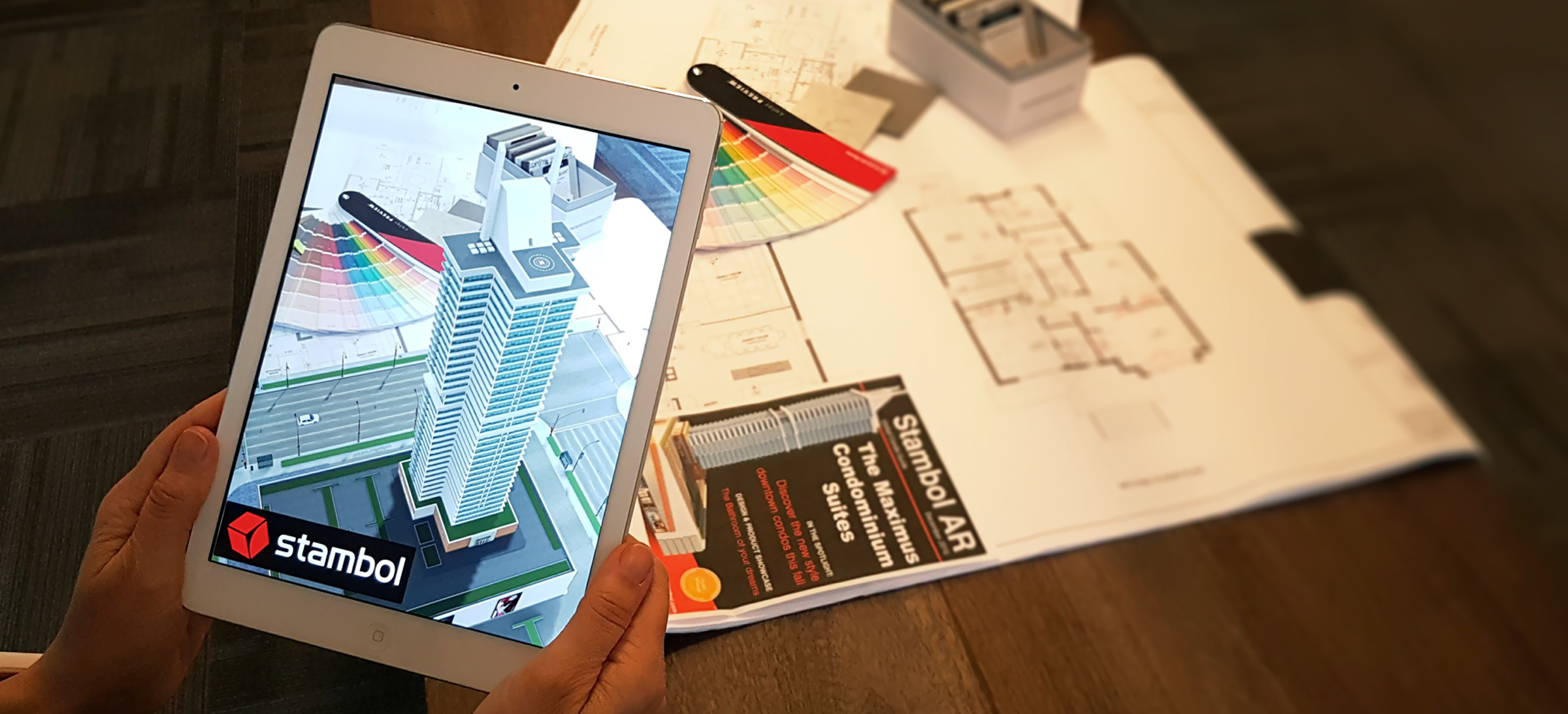 Architecture Project Condominium for Augmented Reality