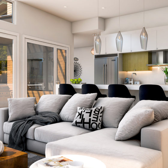 Predator Ridge Resorts Affinity Homes 3D Interior Rendering