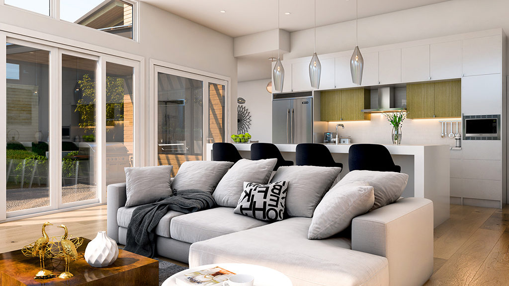Affinity Homes at Predator Ridge Resorts 3D Interior Rendering