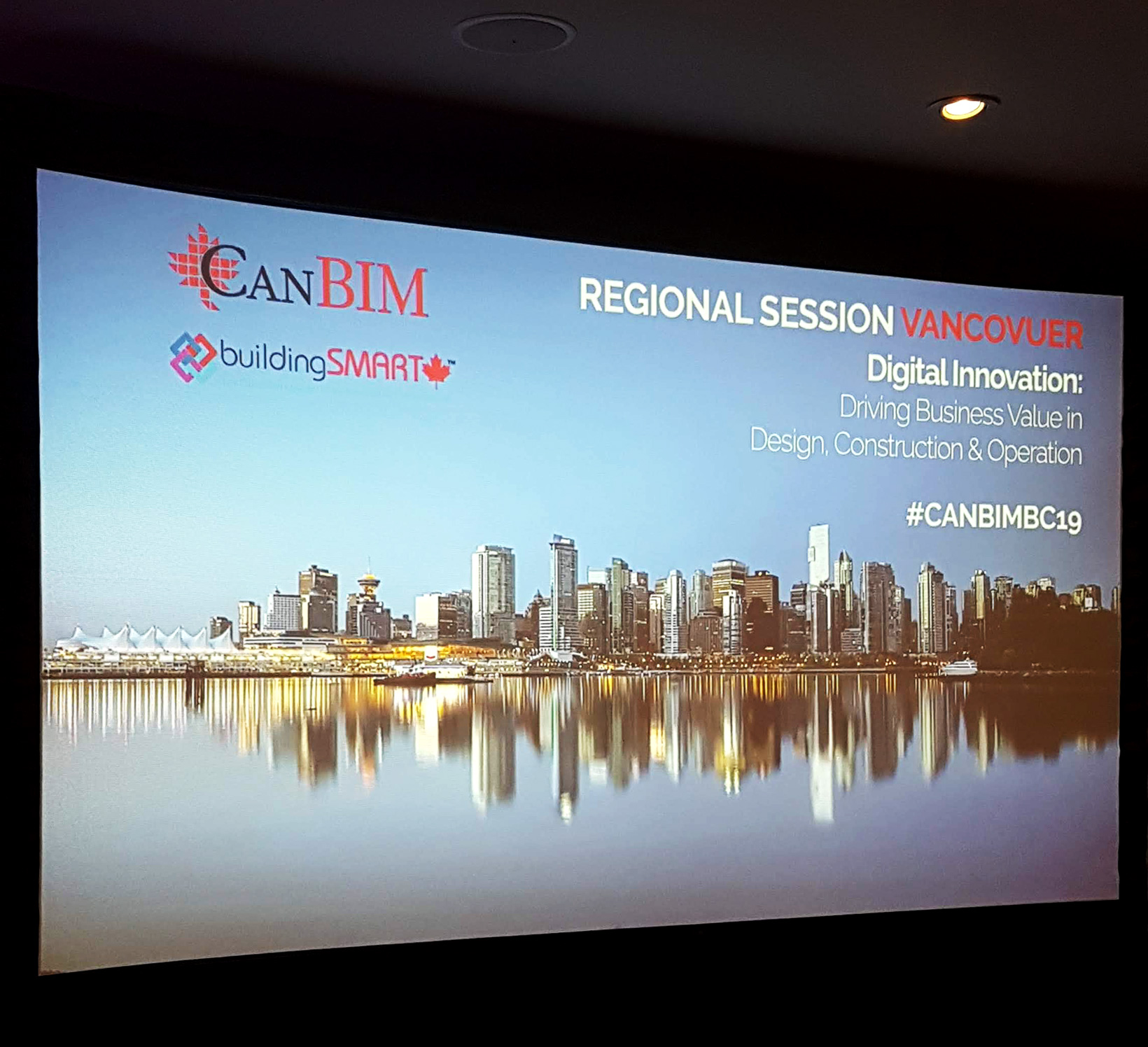 CanBIM Vancouver Regional Session Presentation Slide