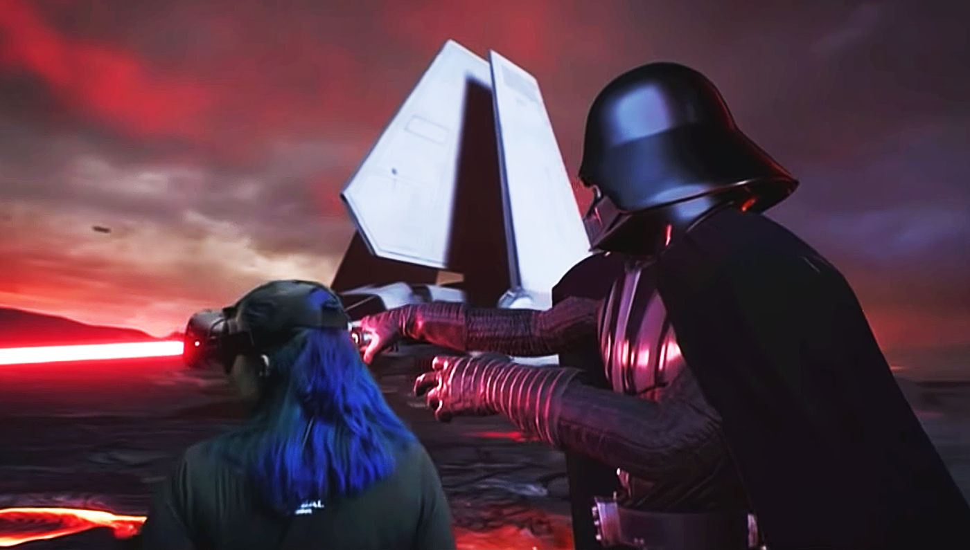 ILMxLAB Star Wars Unreal Engine VR Demo on Mac WWDC 2017