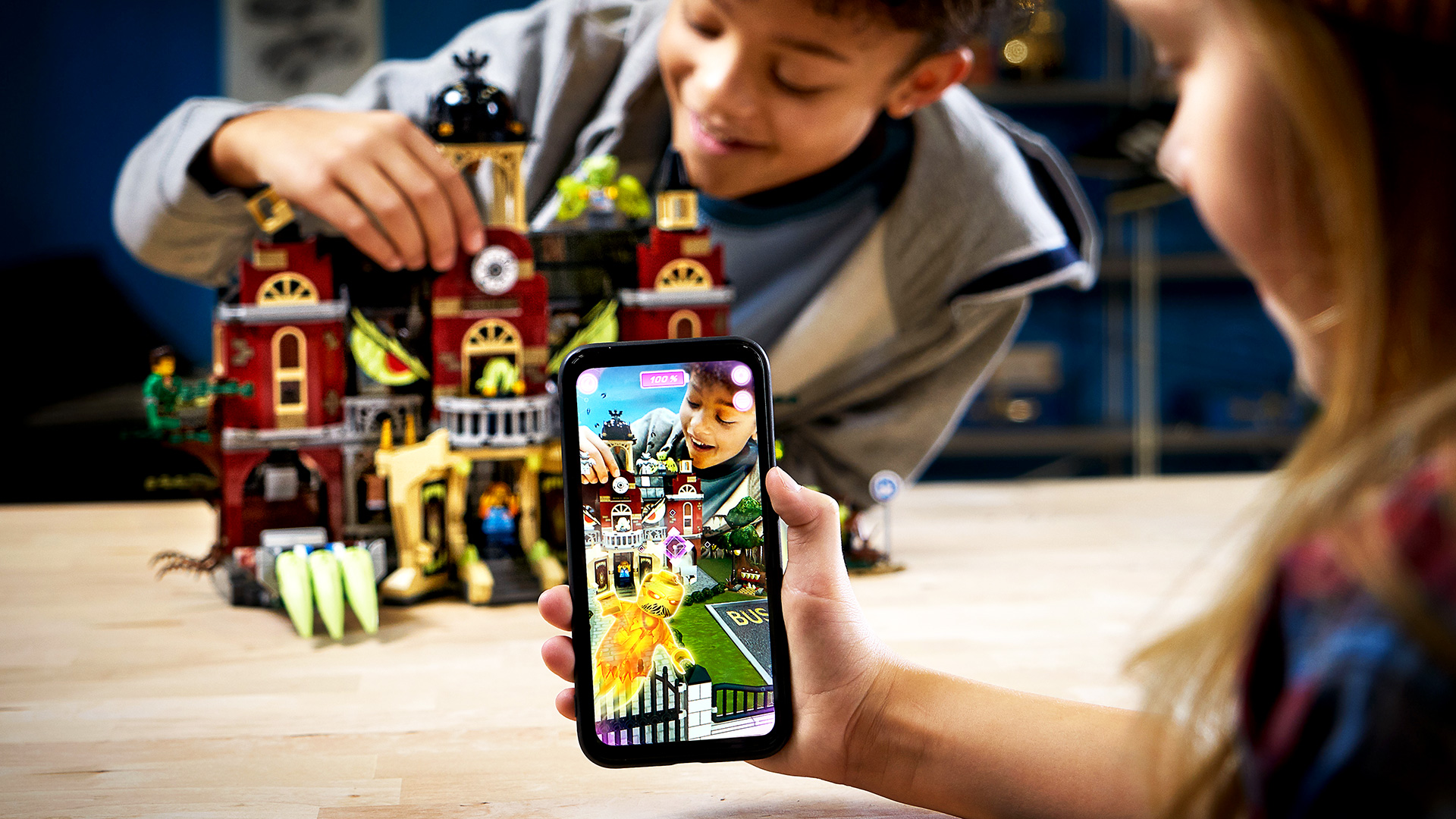 LEGO AR-enabled mobile playsets