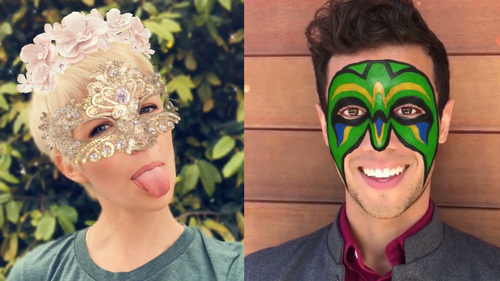 Snapchat's iPhone X exclusive lenses